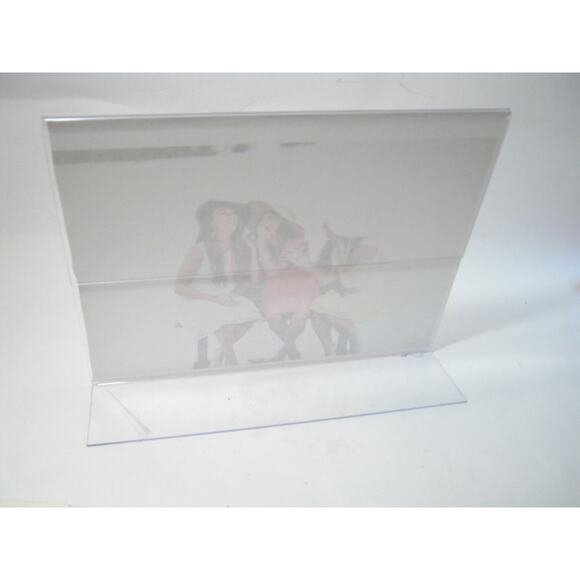 Borderless Photo Frame Picture Holder Horizontal Easel display Stand 10x8 inch - Picture 4 of 6